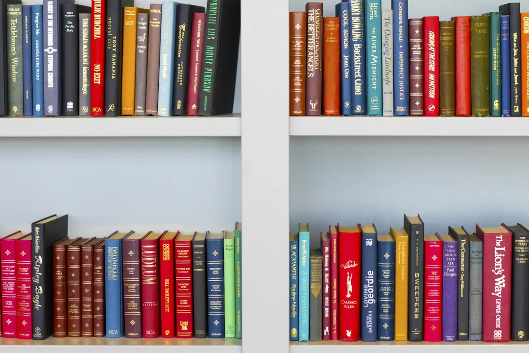 A library reading space